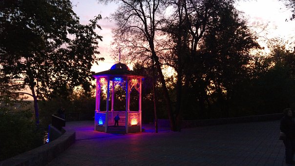 Rusland, Ufa, Rejse, By, Parkere, Alkove