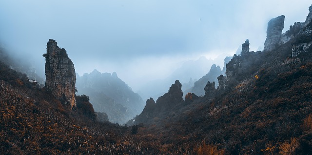 Údolí, Vrchol Hory, Hora, Příroda