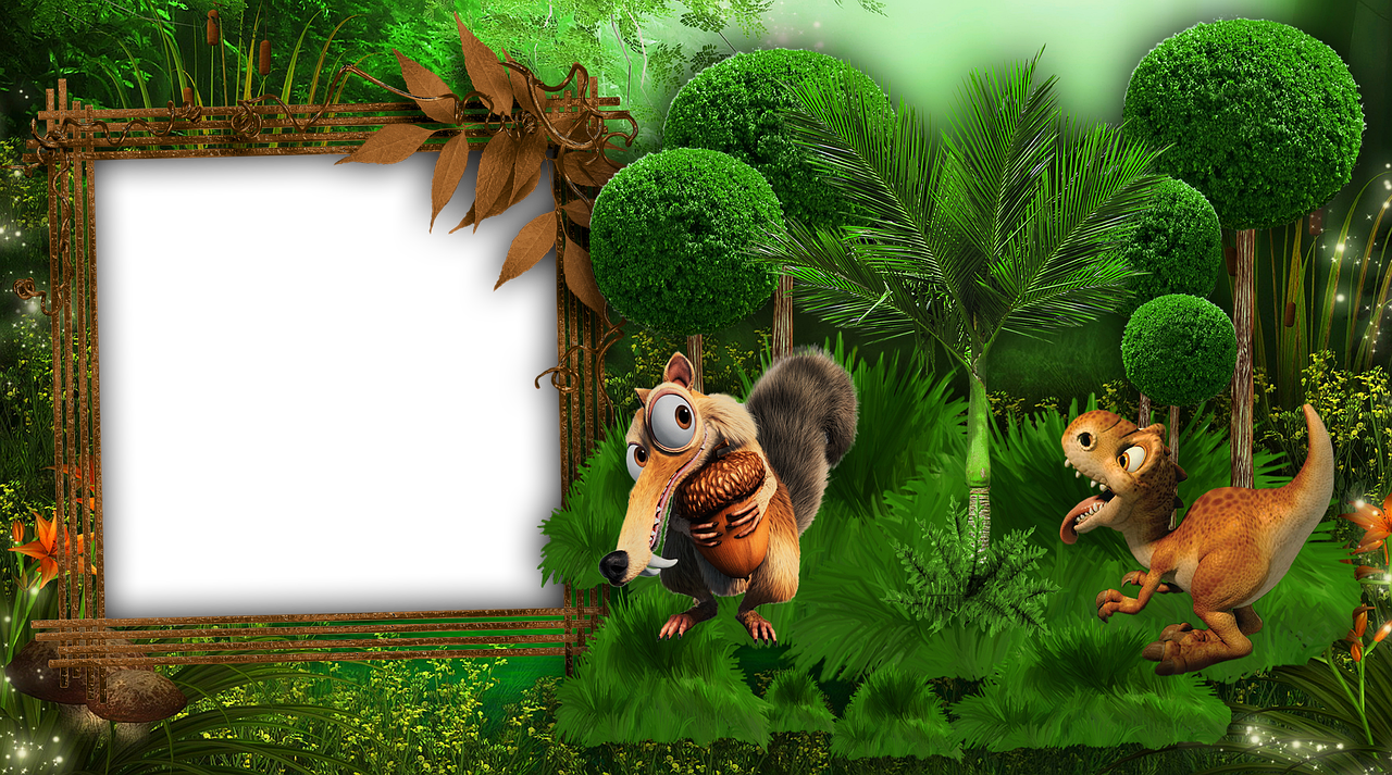 Download free HD stock image of Glacial Period Free glacial period squirrel illustration