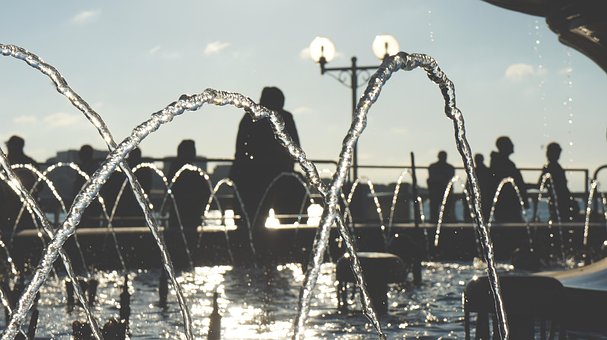 Free Fountain Waterworks photo and picture