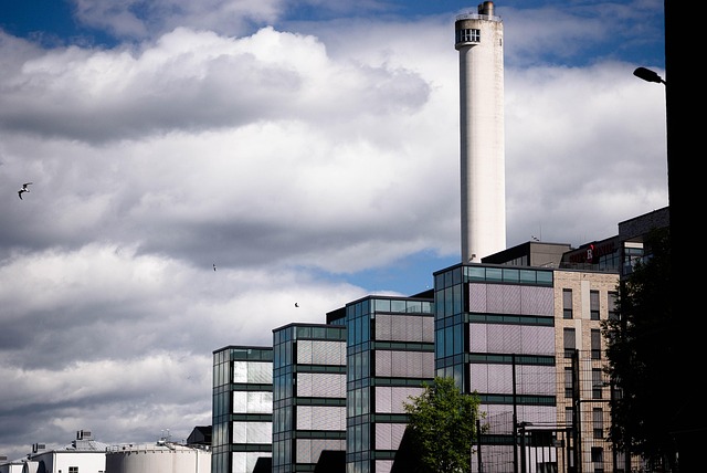 Industrianlæg, Tårn, Bygning, Arkitektur