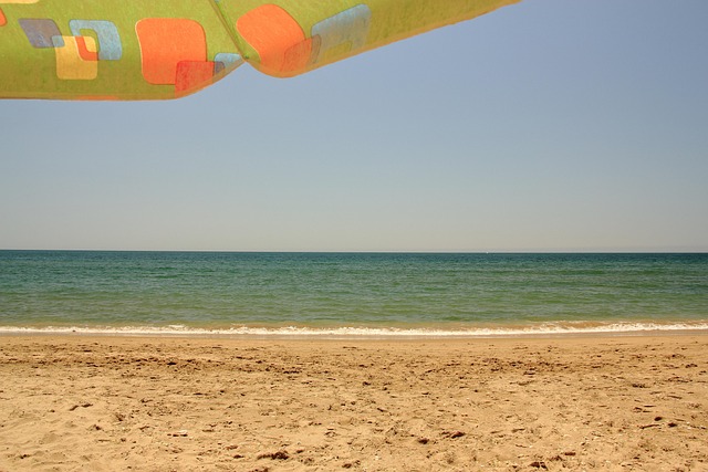 Free Humbrela Beach photo and picture