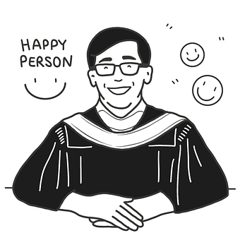 ชาย, ยิ้ม, มีความสุข, คนมีความสุข