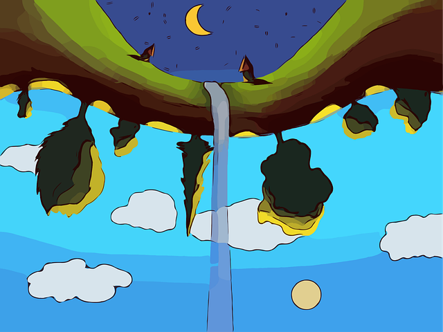 Free magic country fantasy vector