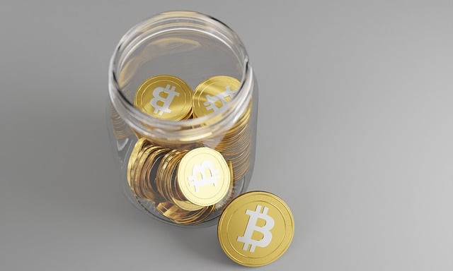 Free bitcoin blockchain cryptocurrency illustration