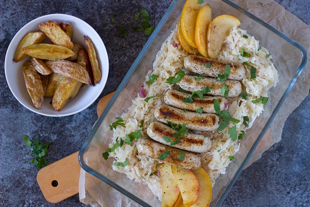 Free Sausage Potatoes photo and picture