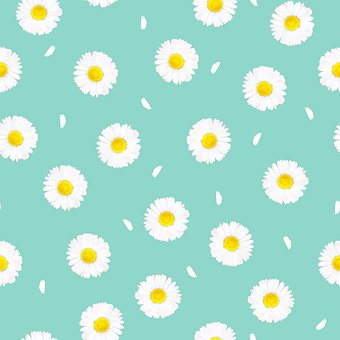 Free Daisies Pattern illustration and picture
