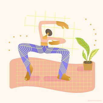 Kvinde, Pige, Yoga, Fitness, Sport
