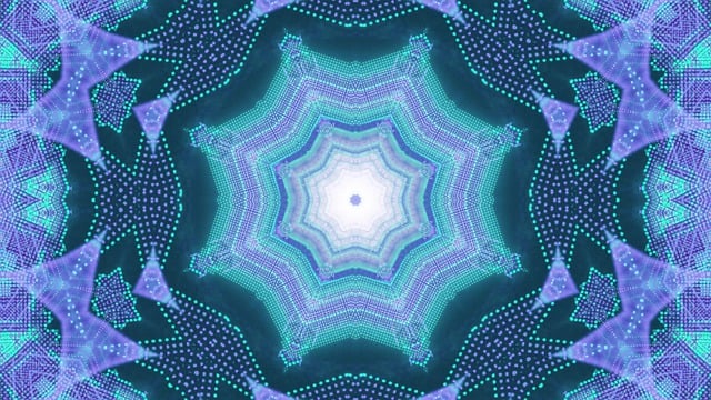 Free star star shaped neon dots illustration