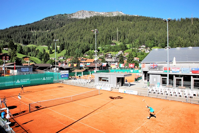 Free Tennis Mountains photo and picture