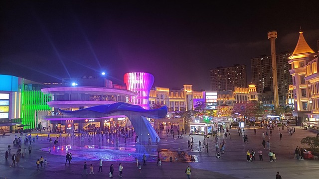 Free Night View South China Moore photo and picture