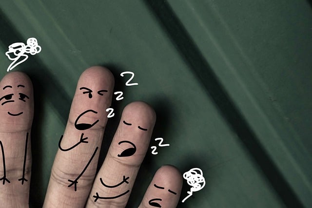 Finger Kunst, Sover, Mennesker, Trett