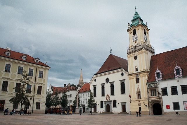 Stadt, Old City, Bratislava, Himmel