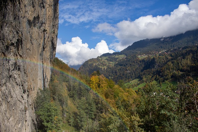 Free Mountains Rainbow photo and picture