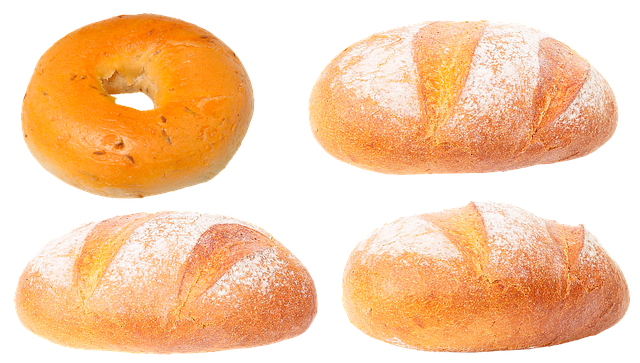 Free bread muffin bakery products illustration