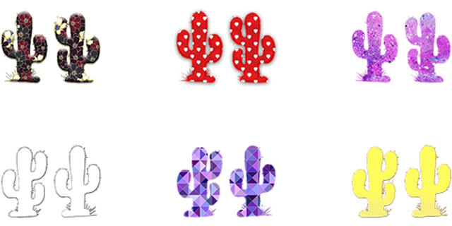 Free cactus prickly desert vector