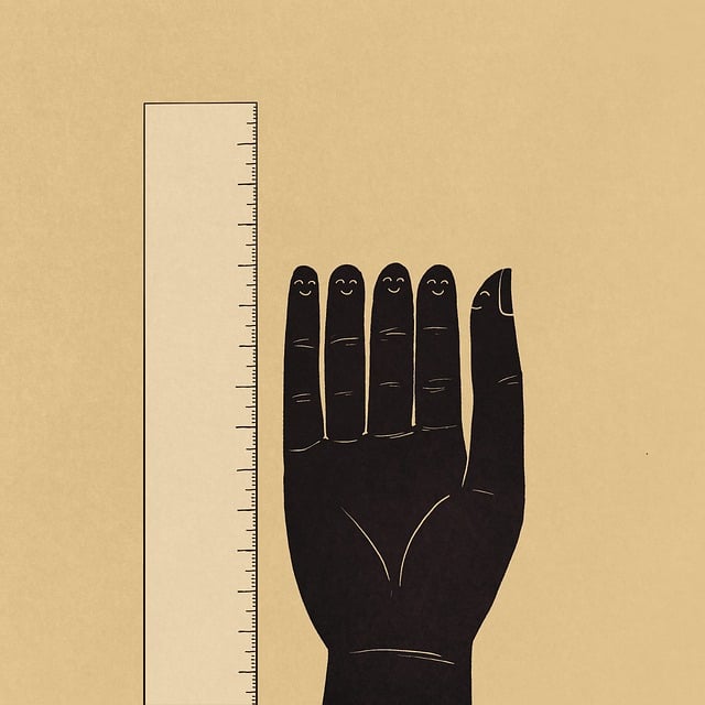 Download free HD stock image of Ruler Fingers Free ruler fingers caricature illustration