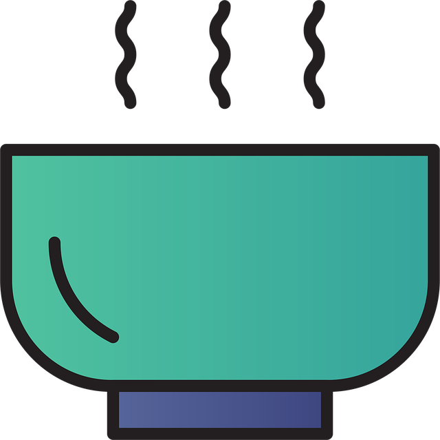 Free bowl dish icon vector