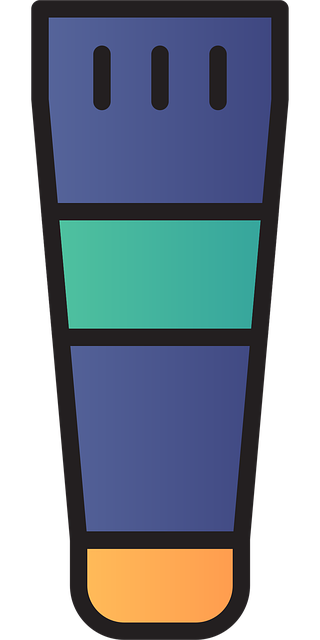 Free lotion tube icon vector