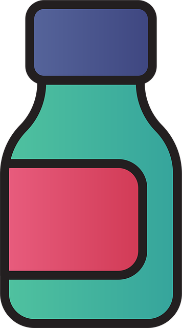 Free medicine bottle icon illustration