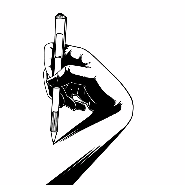Free hand pen painting illustration