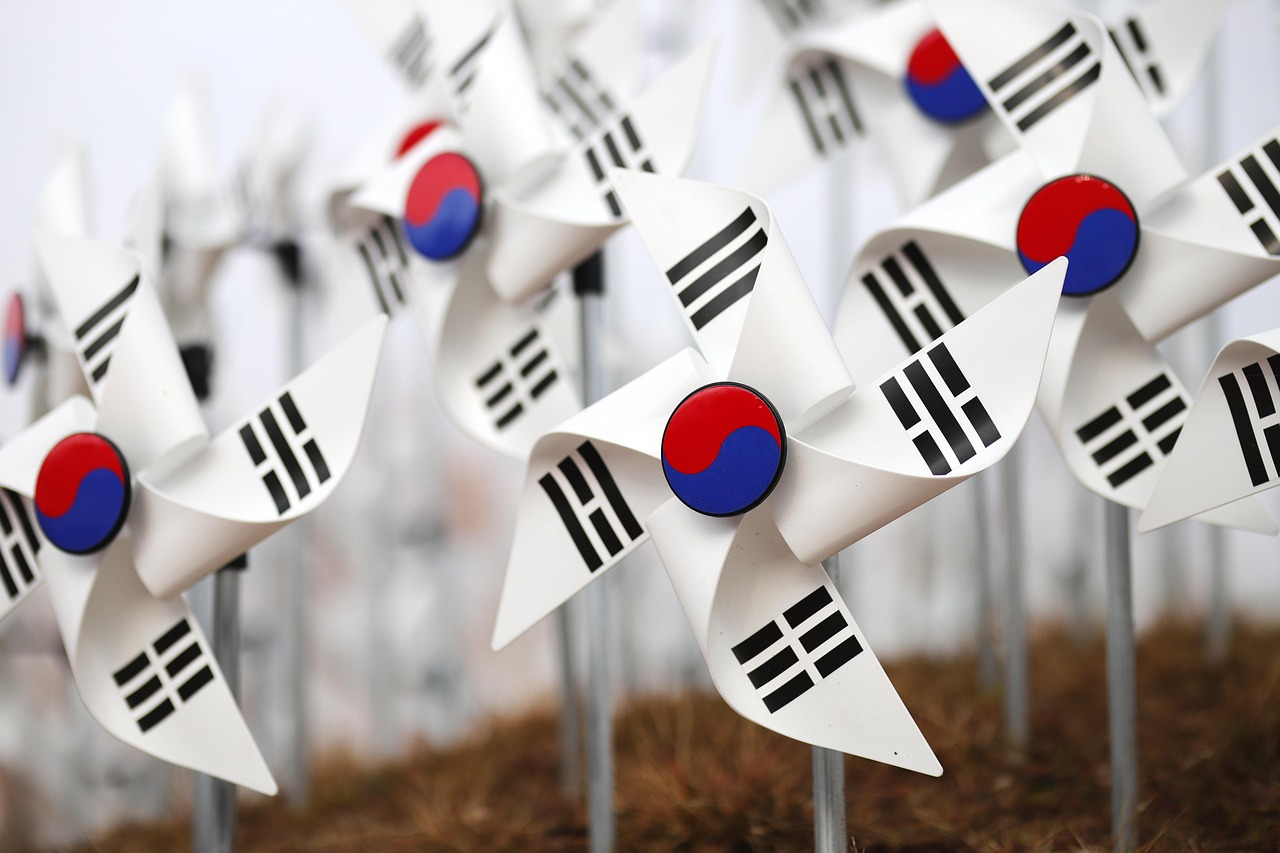 風車 韓国国旗 フラグ Pixabayの無料写真