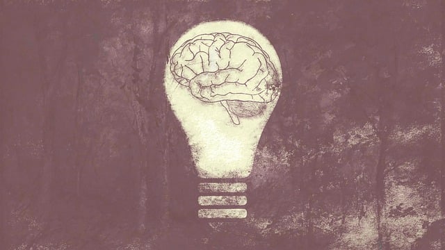 Free light bulb brain psyche illustration