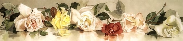 Free flowers roses bouquet illustration