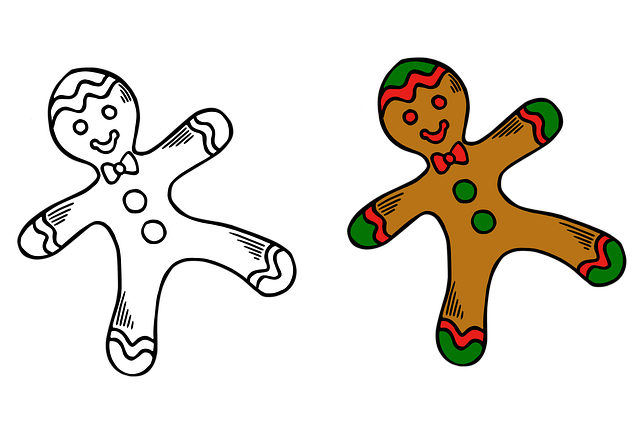 Free cookies ginger gingerbread illustration