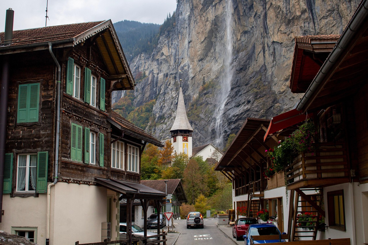 Iglesia Pueblo Suiza - Foto gratis en Pixabay