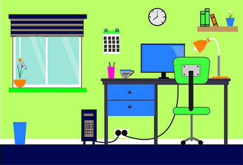 Free Office Room illustration and picture