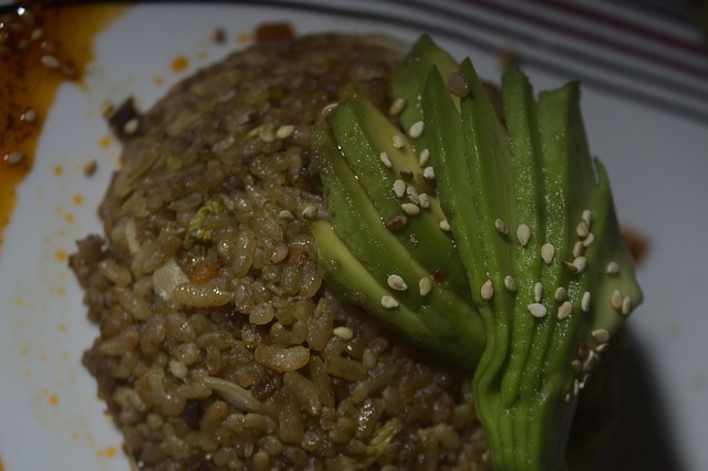 Free Rice Avocado photo and picture