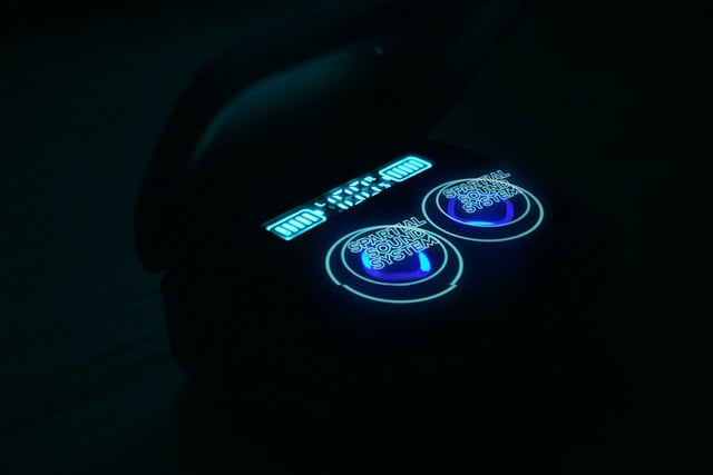 Free earphone charging hologram illustration