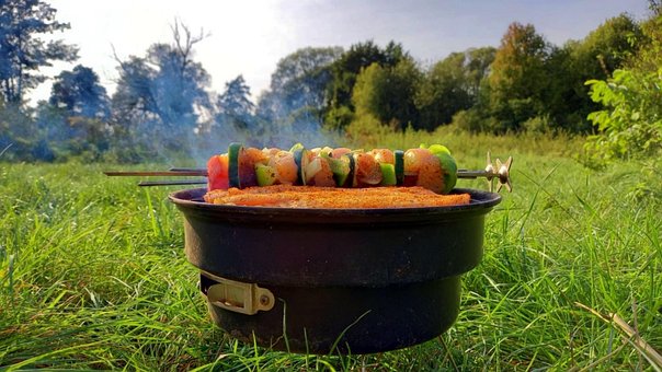 Grill, Zomer, Rust Uit, Vlees, Eten