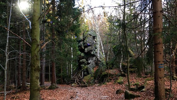 Rock, Berg, Spoor, Landschap, Bergen
