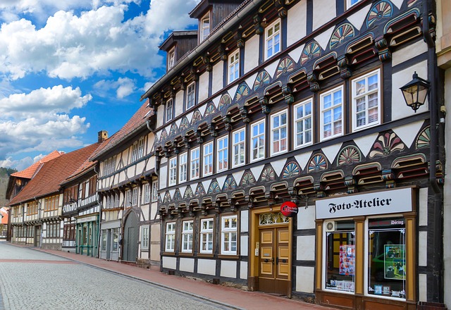 Free Half-Timbered House Stolberg photo and picture