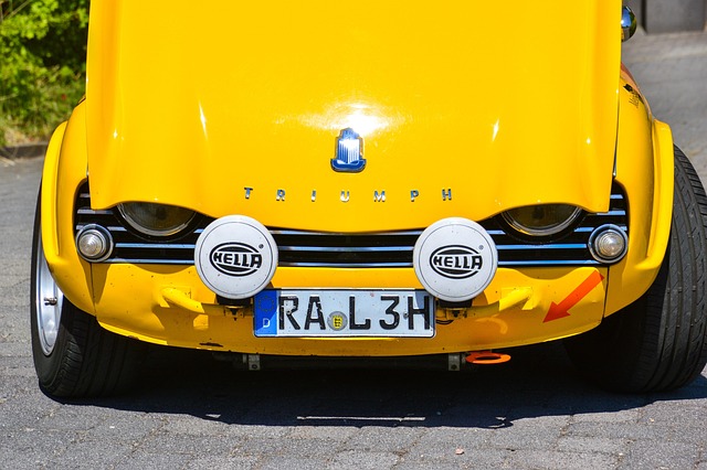 Free Antique Car Triumph photo and picture