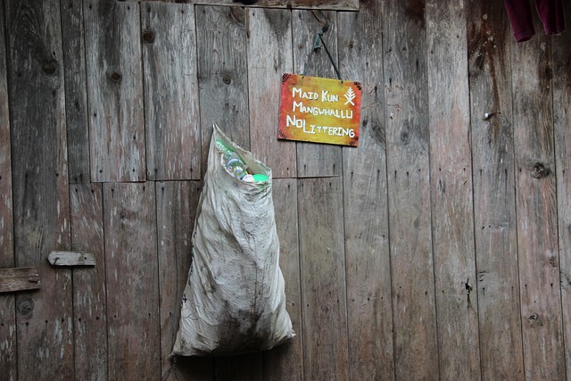 Free Close Up Garbage Bags photo and picture
