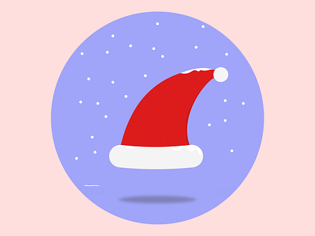Free Christmas Santa Hat vector and picture