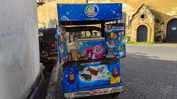 Free Ice Cream Car Sri Lanka photo and picture