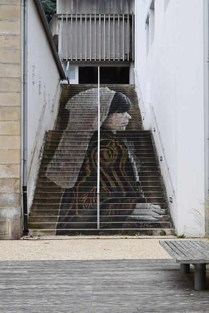 Free Staircase Mural photo and picture