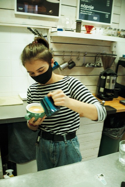 Barista, Kafe, Kaffee, Filmfoto, Tasse