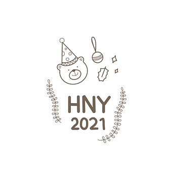 Hny, Happy New Year, มีความสุขปีใหม่