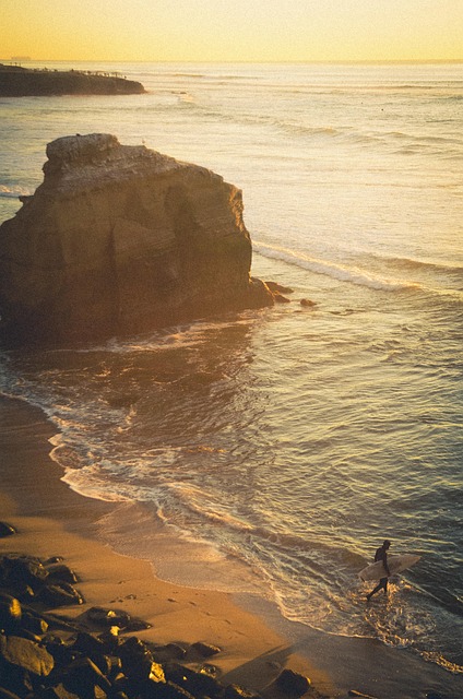 Strand, Klipper, O, Ocean, Natur, Kyst
