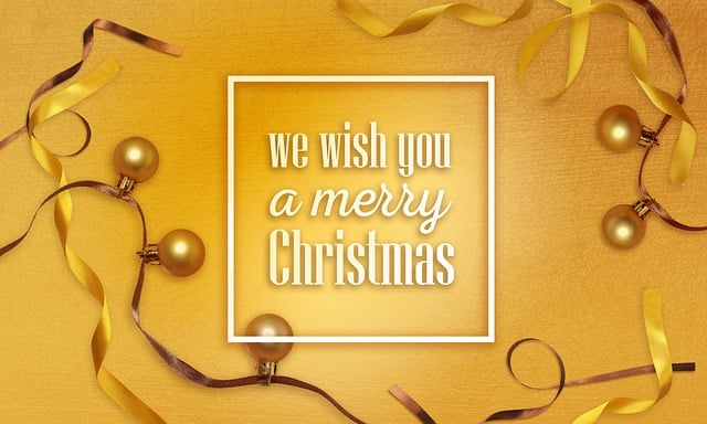 Jul, Hilsen, Typografi, Glædelig Jul