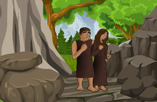Free Banished Paradise Lost vector and picture