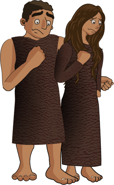 Free Adam Eve vector and picture