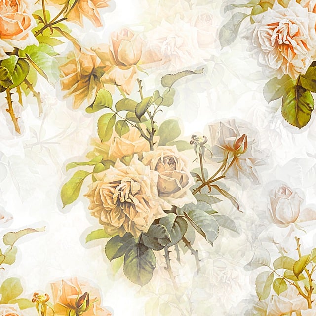 Free flowers petals bouquet illustration