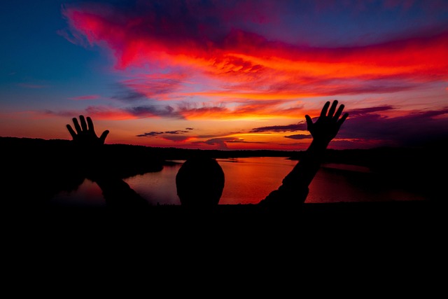 Free Sunset Person photo and picture