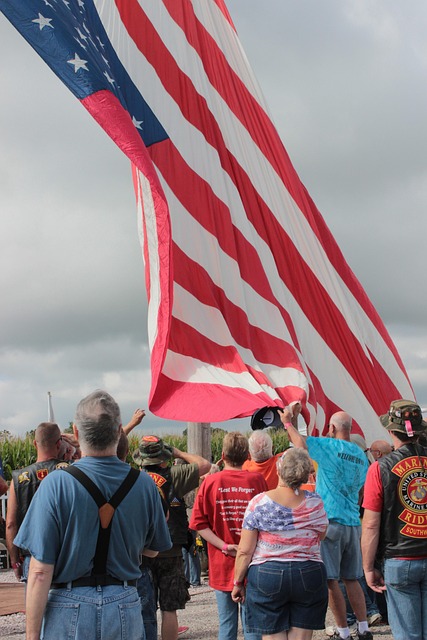Free Flag Raising Us Flag photo and picture